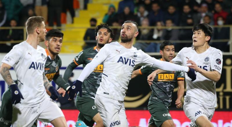 İşte Aytemiz Alanyaspor - Fenerbahçe maçının ardından öne çıkan OPTA notları...